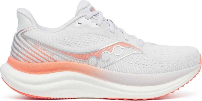 Saucony Witte Wistful Triumph 23 Hardloopschoenen