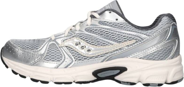 SAUCONY Lage Sneakers Dames Ride Millennium W Maat: 37 Materiaal: Textiel Kleur: Zilver