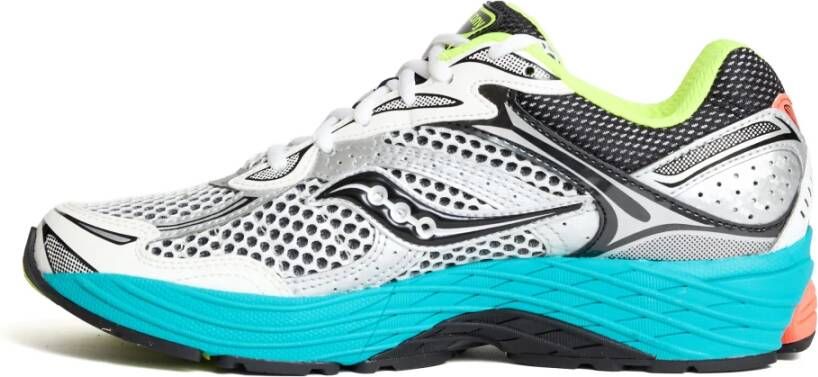 Saucony Zilveren Sneakers voor Actieve Vrouwen