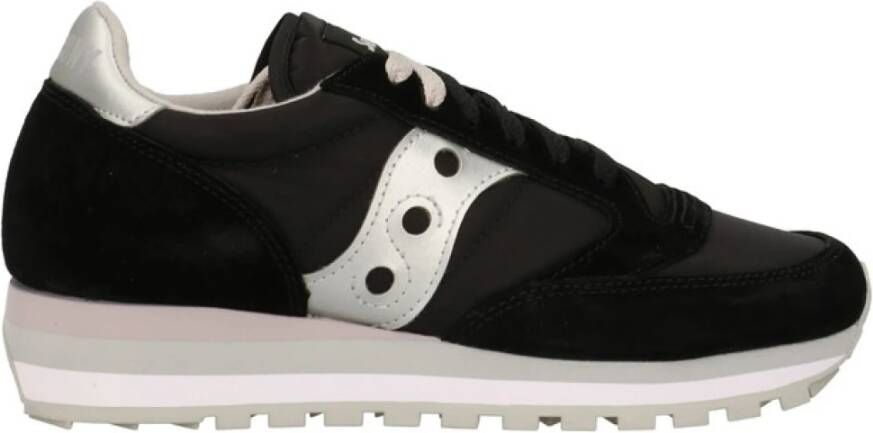 Saucony Zwarte Sneakers met Stoffen Voering en Rubberen Zool Black Dames - Foto 8