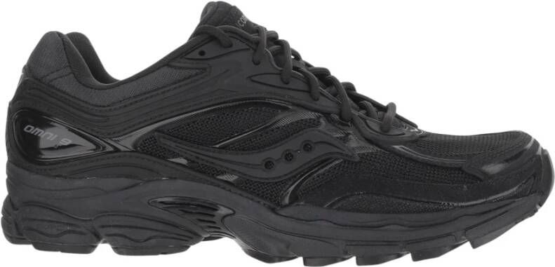 Saucony Progrid Omni 9 Sneakers Heren Zwart Mesh Synthetisch