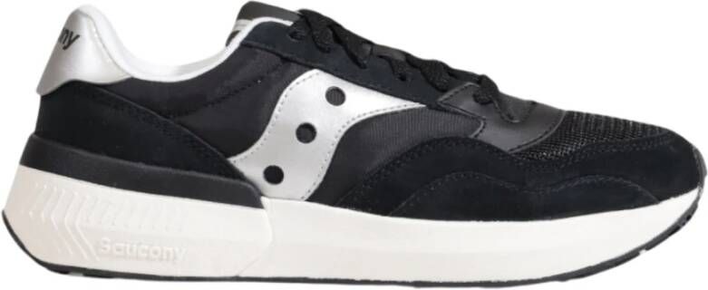 Saucony Bicolor stoffen sneaker damescollectie Black Dames