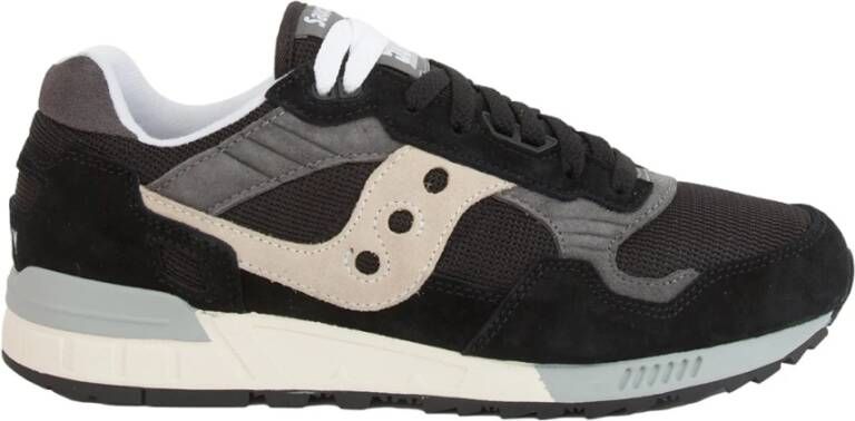 Saucony Shadow 5000 Zwart Suede Lage sneakers Heren