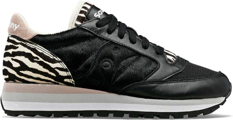 Saucony Zwarte Sneakers Black Dames