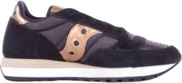 Saucony Zwarte Sneakers Logo Voor Nylon Rubber Black Dames - Foto 4