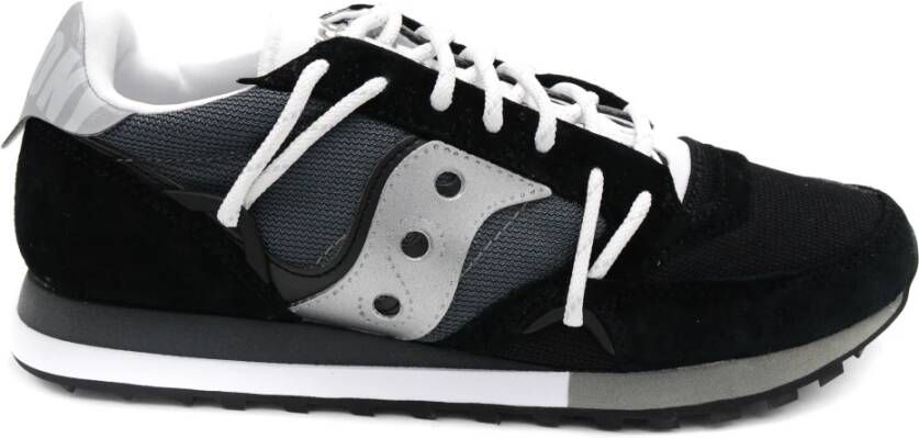 Saucony Zwarte stijlvolle sneakers voor heren Zwart Heren