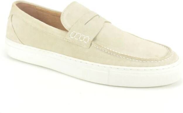 Scapa Beige Daim Loafer