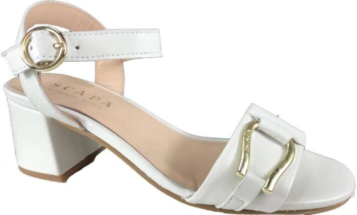 Scapa High Heel Sandals Beige Dames