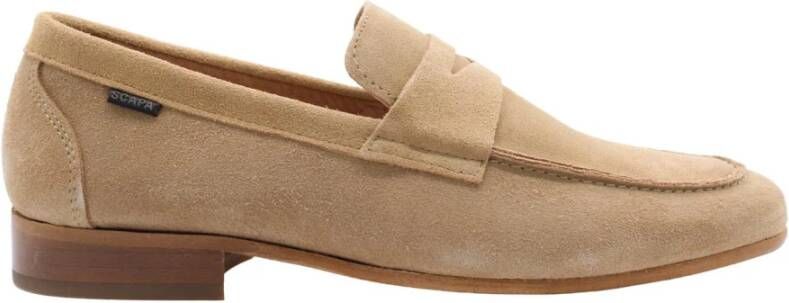 Scapa Korting Mocassin Beige Heren