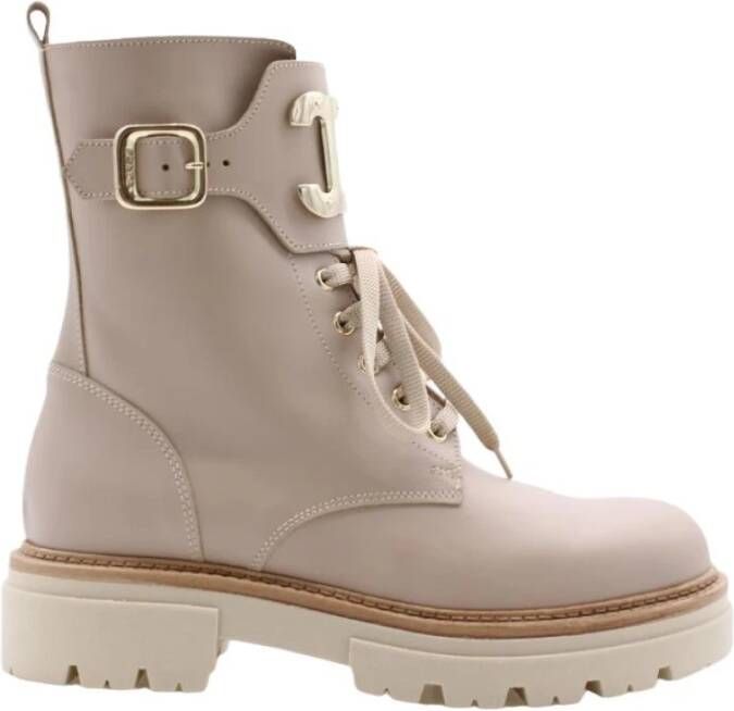 Scapa Lace-up Boots Beige Dames