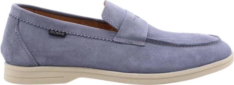 Scapa Mocassin Blue Heren