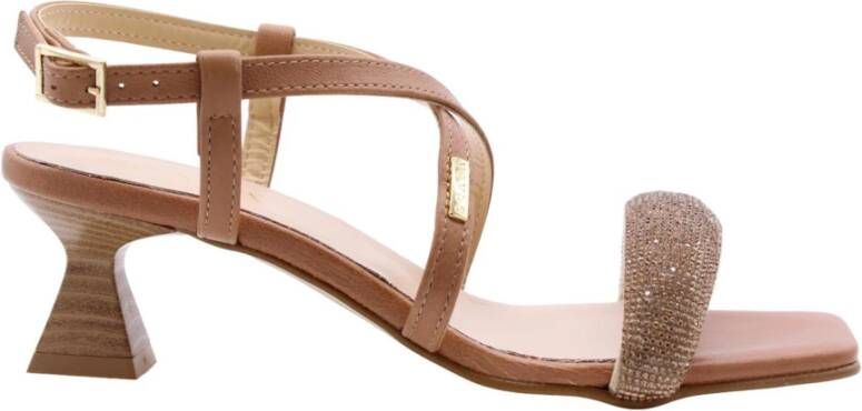 Scapa High Heel Sandals Bruin Dames - Foto 8