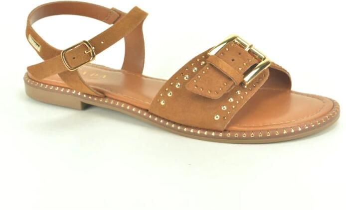 Scapa Cognac suède Sand.+ studs