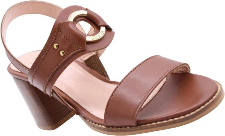 Scapa High Heel Sandals Bruin Dames - Foto 6