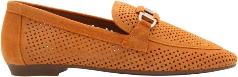 Scapa Stijlvolle Loafers voor Vrouwen Orange Dames