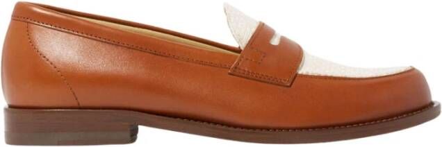 Scarosso Amber Penny Loafer Brown Dames