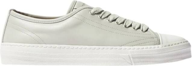 Scarosso Camo Leren Lage Veterschoenen Green Heren