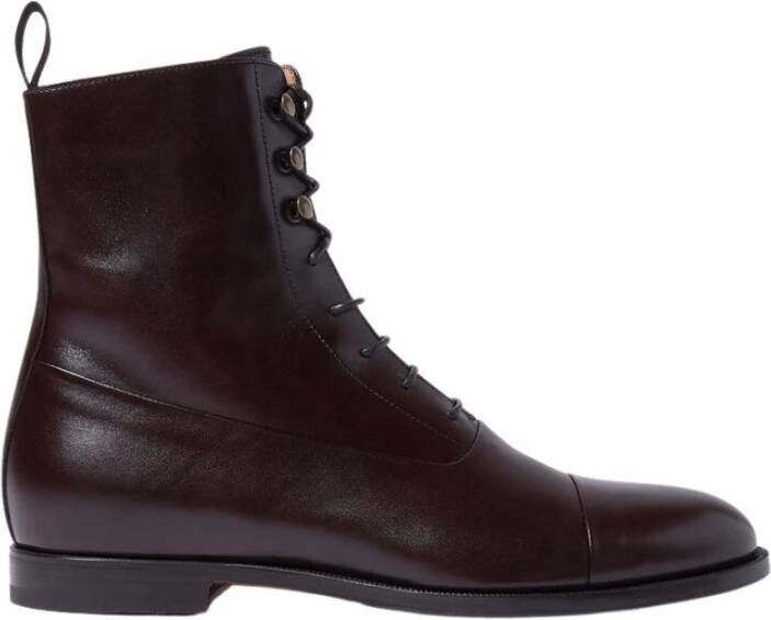 Scarosso Archie Oxford Stijl Veterschoenen Bruin Heren