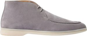 Scarosso Arturo Suede Boots Grijs Heren