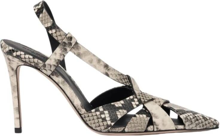 Scarosso Athena Python High Heel Sandalen
