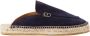 Scarosso Blauwe Suède Espadrilles Blue Dames - Thumbnail 1