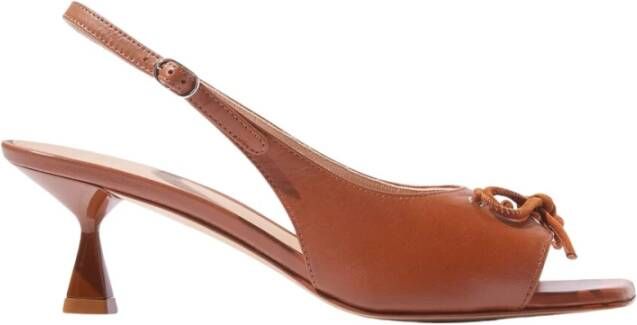 Scarosso Bella Slingback Pumps Bruin Dames