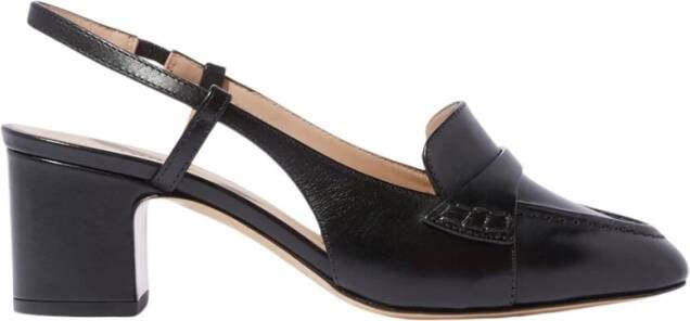 Scarosso Bianca Zwarte Slingback Pump Black Dames