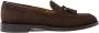 Scarosso Bruin Suède Tassel Loafers Brown Heren - Thumbnail 1