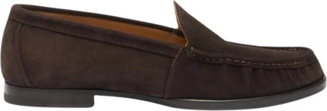 Scarosso Bruine Suède Loafers Brown Heren