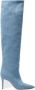 Scarosso Carra Lichtblauwe Denim Haklaarzen Blauw Dames - Thumbnail 1