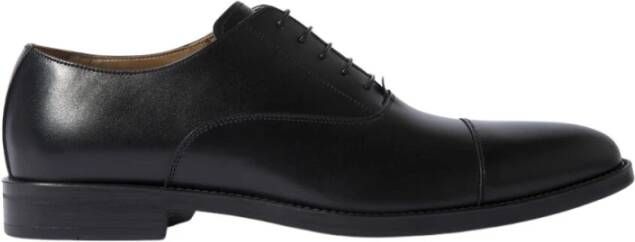 Scarosso Cesare Handgemaakte Oxford Schoenen Black Heren