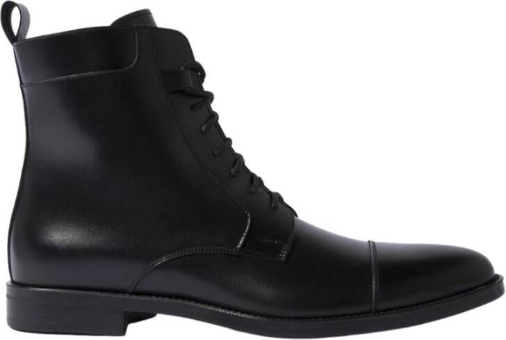 Scarosso Dante Zwarte Veterschoenen Black Heren