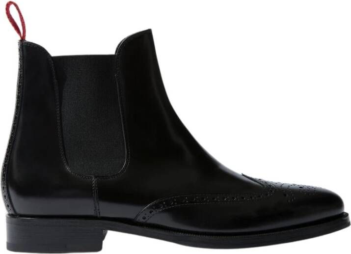 Scarosso Dario Nero Chelsea Boots
