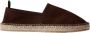 Scarosso Donkerbruine suède espadrilles - Thumbnail 1