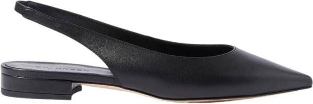 Scarosso Elegante Zwarte Slingback Ballet Flats Zwart Dames