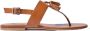 Scarosso Emma Leren Sandalen Bruin Dames - Thumbnail 1