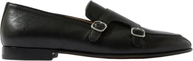 Scarosso Ernesto Loafers Handgemaakte Italiaanse leren schoenen Black Heren