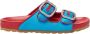 Scarosso Flat Sandals Blue Dames - Thumbnail 1