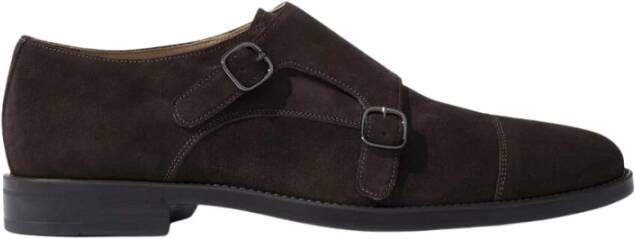 Scarosso Francesco Moro Scamosciato Monk Schoenen Brown Heren