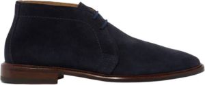 Scarosso Gary Suede Boots Blauw Heren