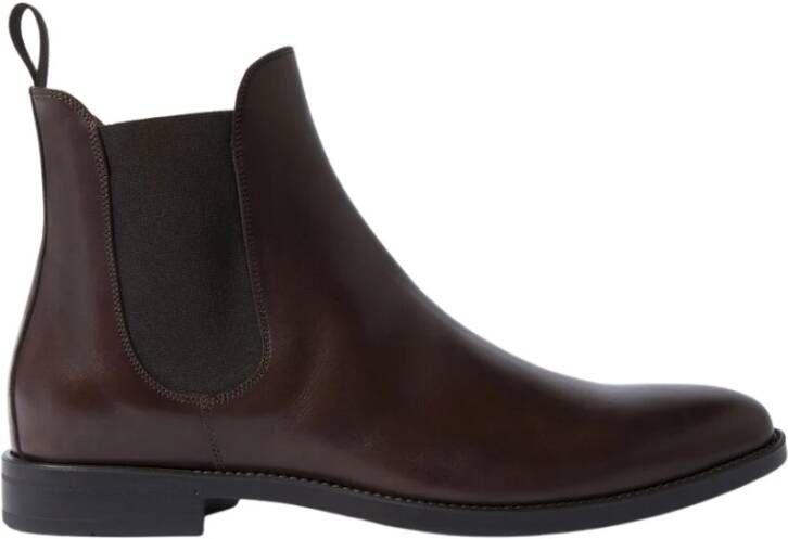Scarosso Giacomo Bruine Chelsea Laarzen Brown Heren
