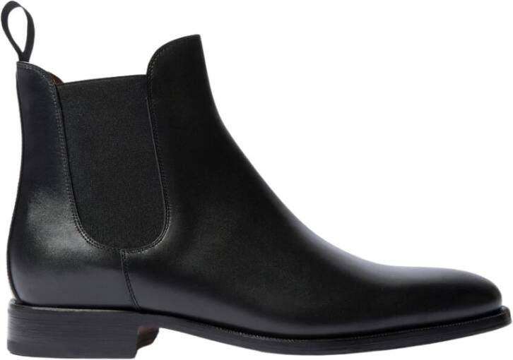 Scarosso Giancarlo Nero Chelsea Boots