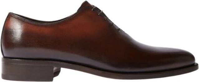 Scarosso Gianluca Handgemaakte Oxford-schoenen voor heren Brown Heren
