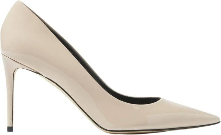 Scarosso Gigi Patent Pumps Ambachtelijk vakmanschap Beige Dames