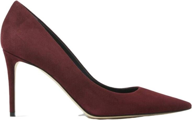 Scarosso Gigi Suède Pumps Rood Dames