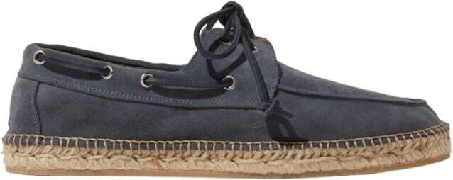 Scarosso Grijze Suède Bootschoen Espadrilles Gray Heren