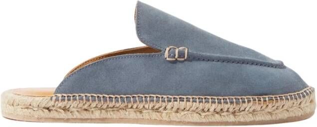 Scarosso Grijze Suède Espadrilles Grijs Heren