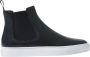 Scarosso Tommaso Nero Sneakers Klassieke Chelsea-stijl met moderne platformszool Zwart Heren - Thumbnail 1