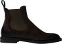 Scarosso Handgemaakte Hunter Brown Chelsea Boots - Thumbnail 1