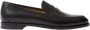Scarosso Handgemaakte krokodillenprint loafers Black Heren - Thumbnail 1